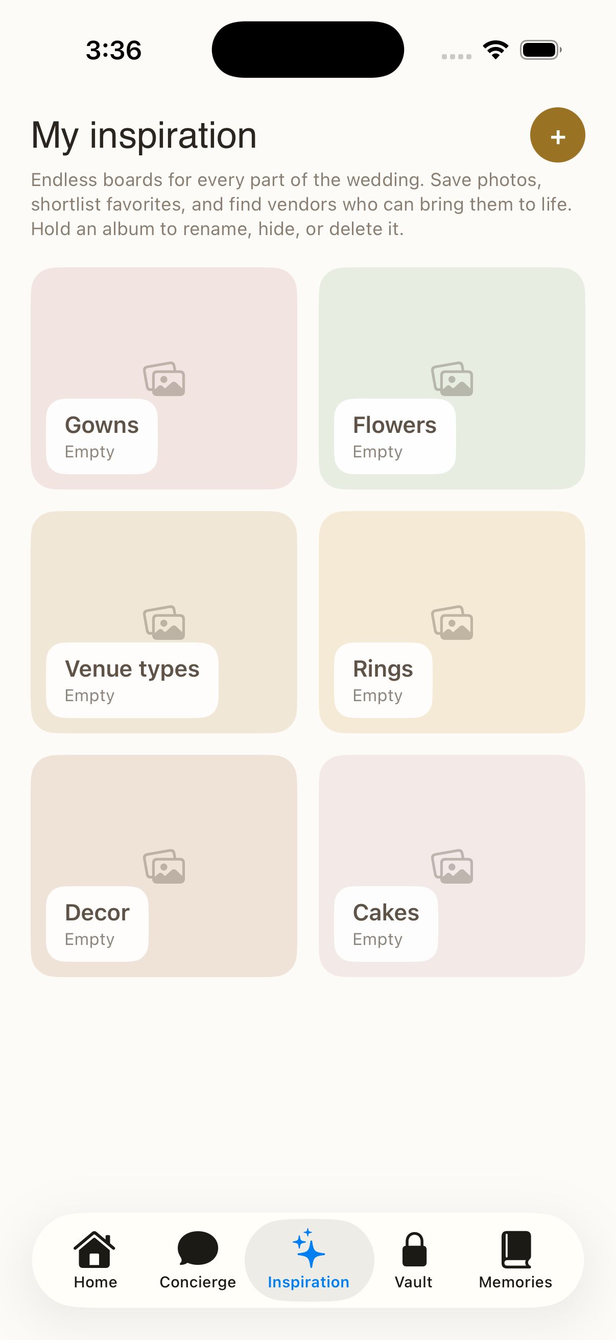Inspiration Boards